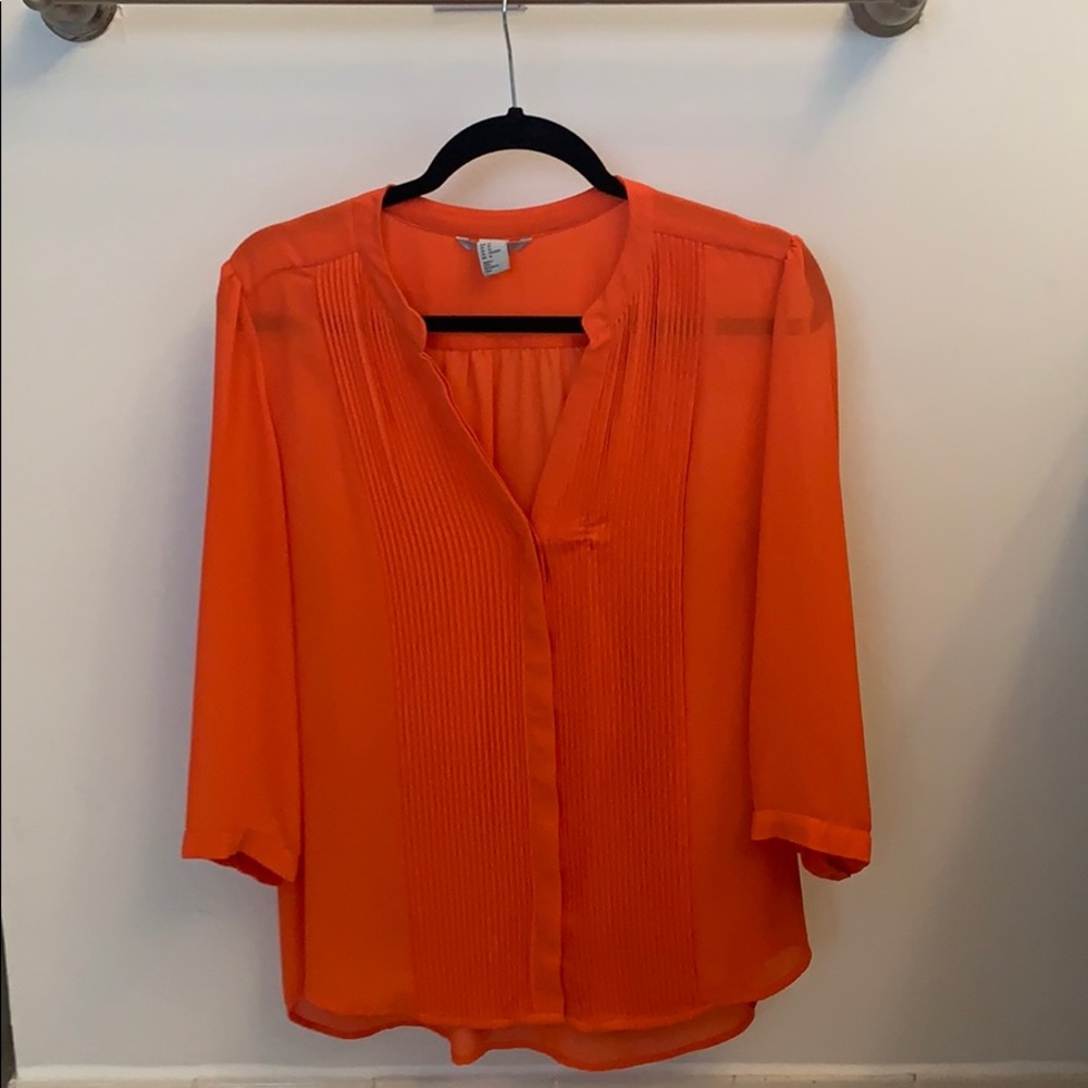 Orange top